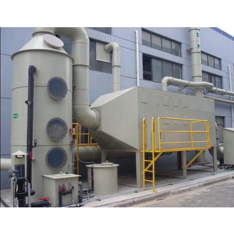 某机械厂20000立方米/小时喷漆废气处理设施